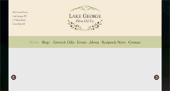 Desktop Screenshot of lakegeorgeoliveoilco.com